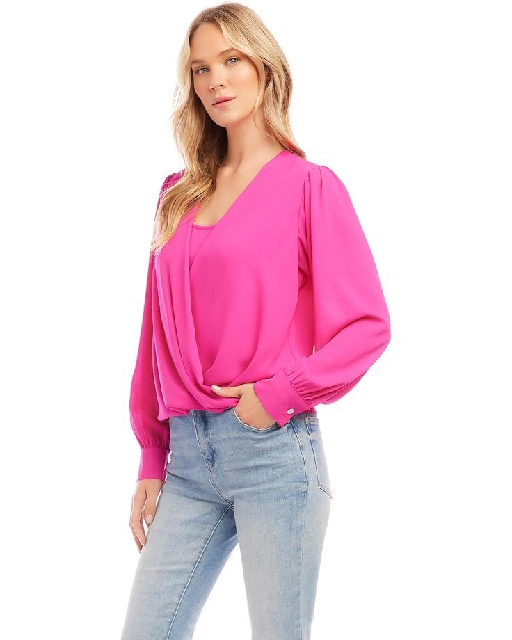 Women's Karen Kane Drape Front Top Product Image