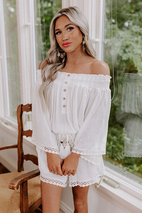 Witty Remark Embroidered Top Product Image