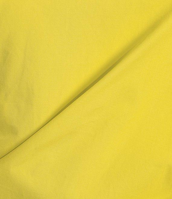 Gibson & Latimer Round Neck Sleeveless Ruched Side Sheath Midi Dress Product Image