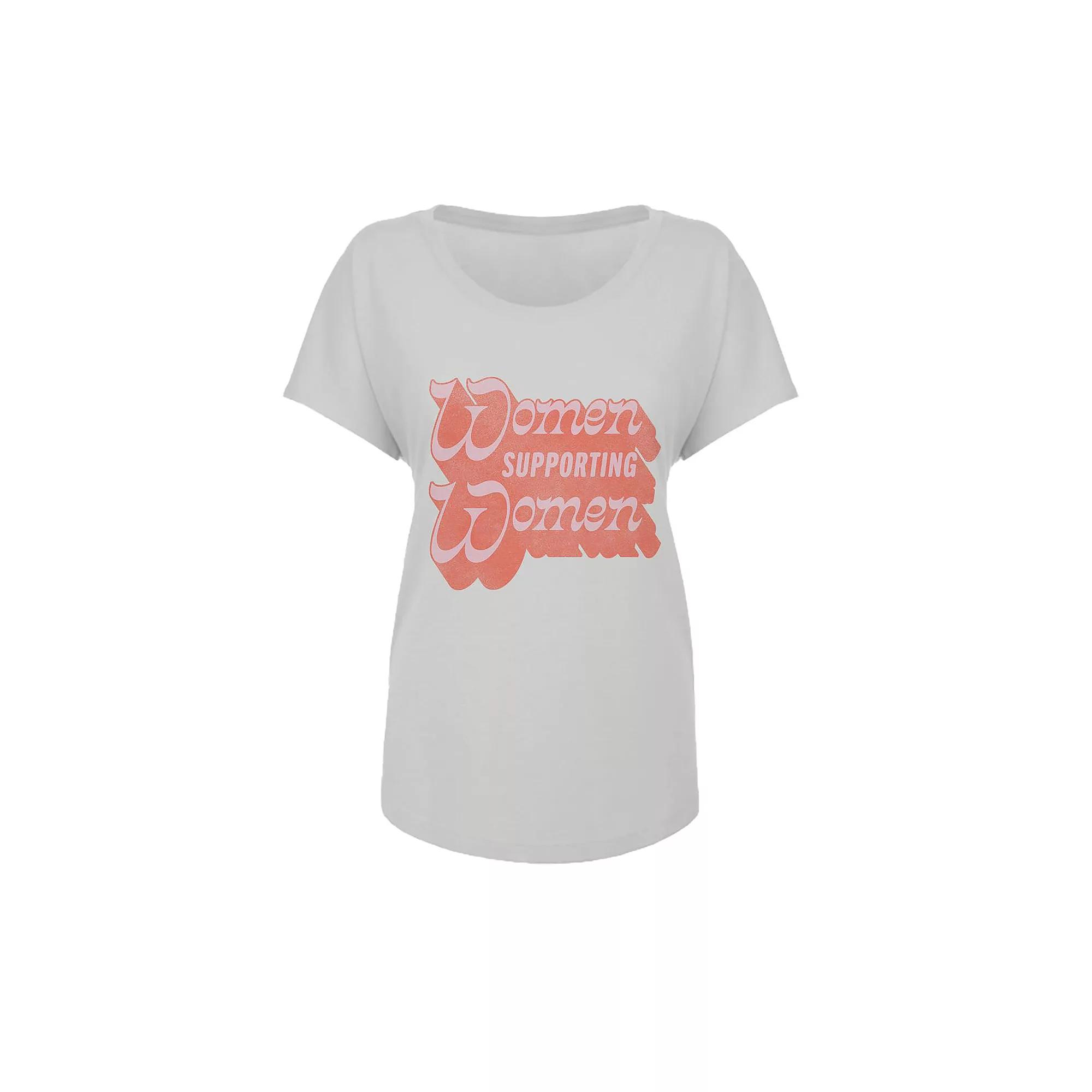 Junior's Grayson Threads Women Supporting Graphic Tee, Women's,  Product Image