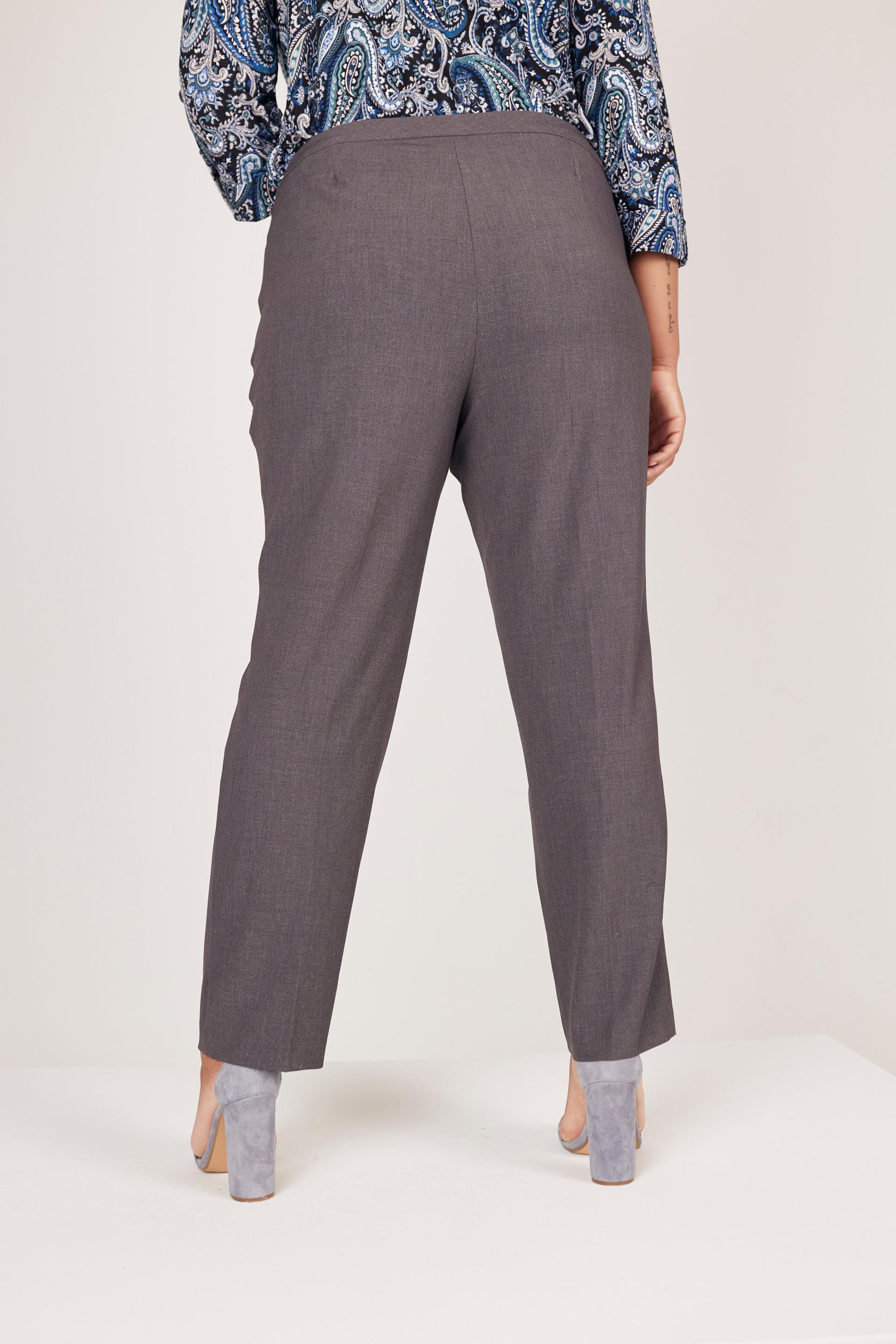 Roz & Ali™ Pull On Tummy Control Pants With L Pockets, Tall Length Plus Product Image