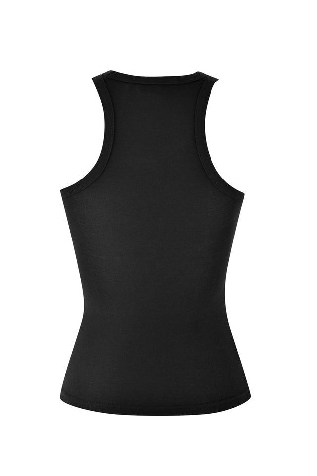 CAPRICORN ZODIAC TANK - BLACK Product Image