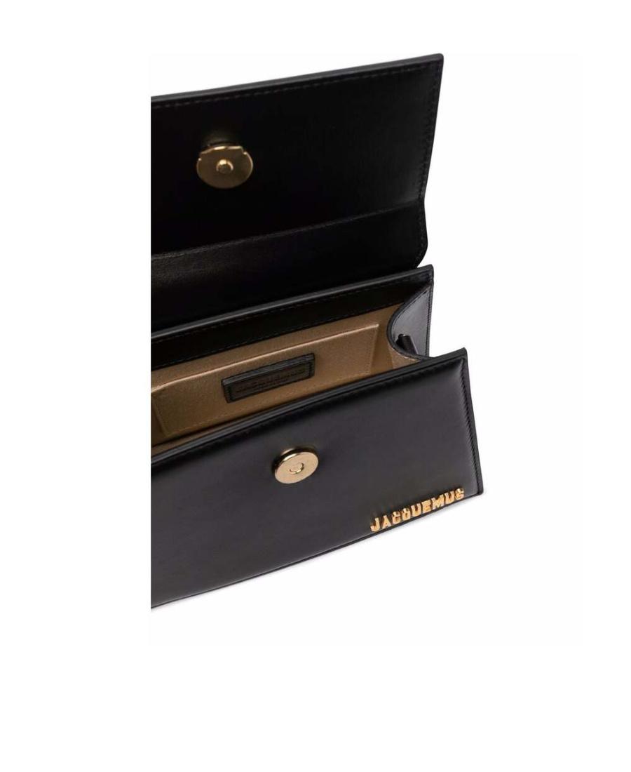 JACQUEMUS Small Handle And Removable Shoulder Strap In Black Product Image