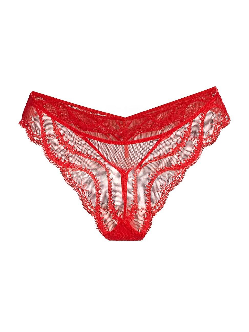 Womens Leche Moi Lace Thong Product Image