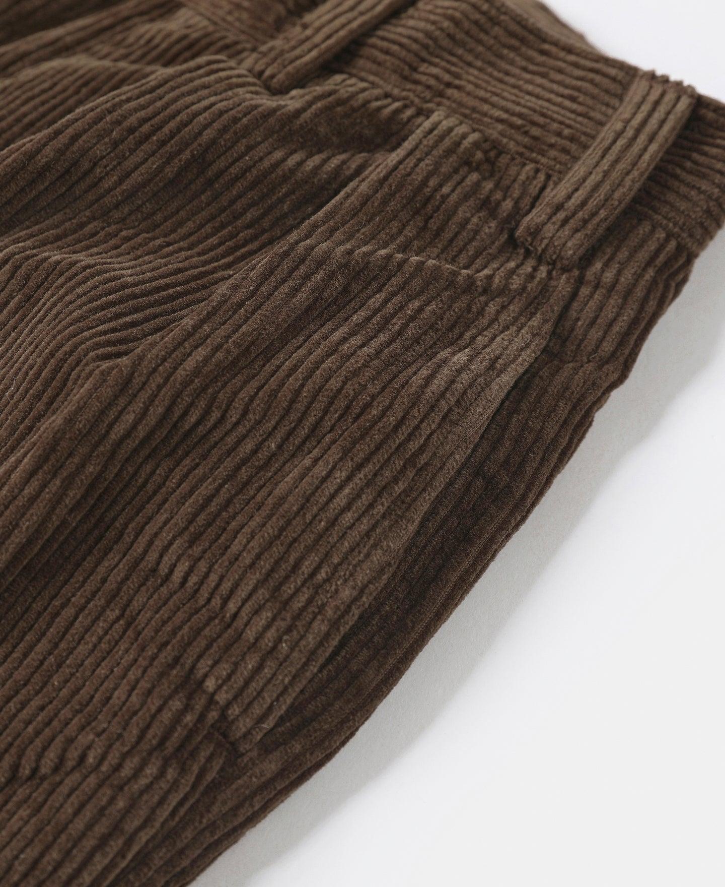 12.5 oz 8 Wale Corduroy Trousers - Brown Product Image