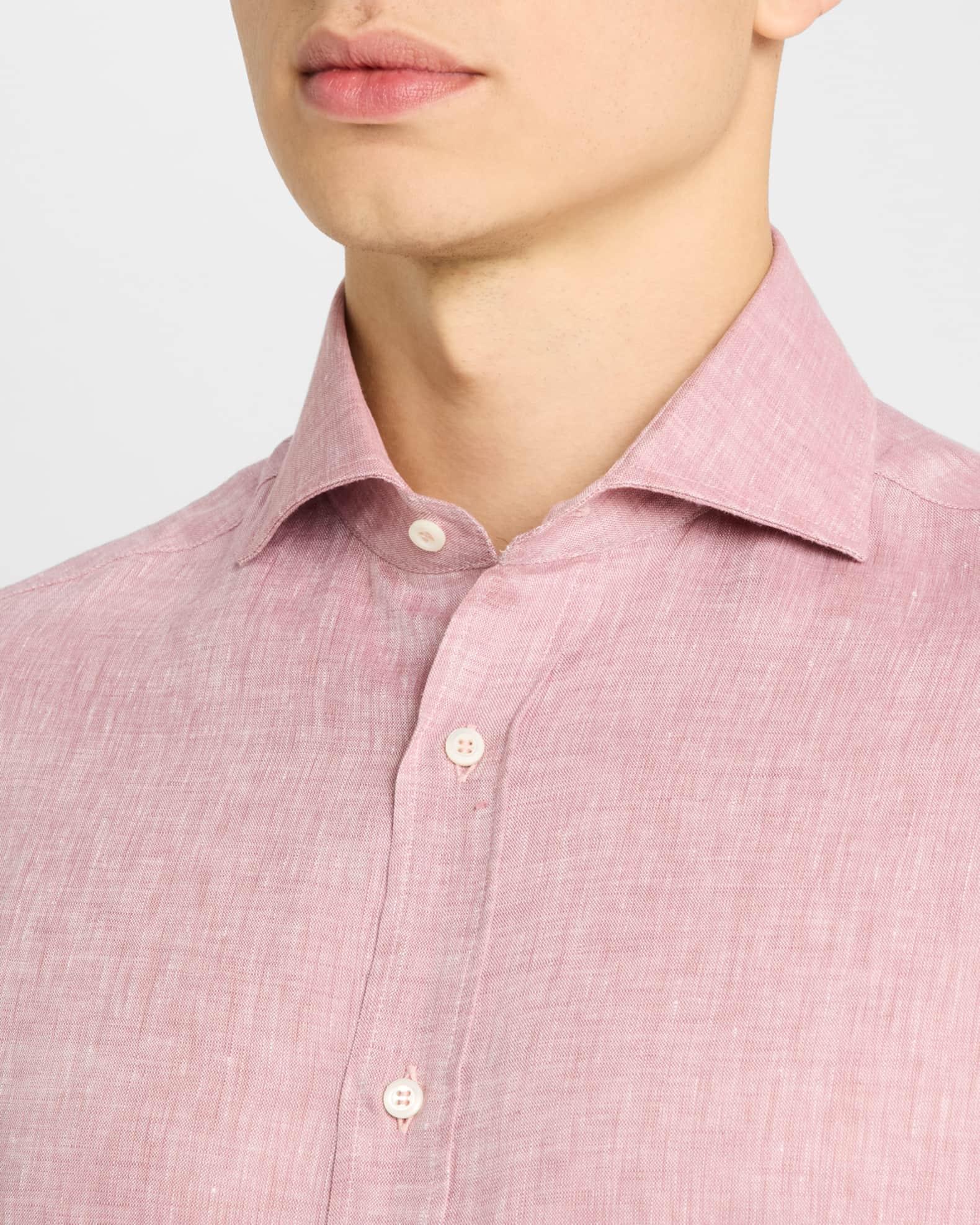 Men's Linen Sport Shirt Product Image