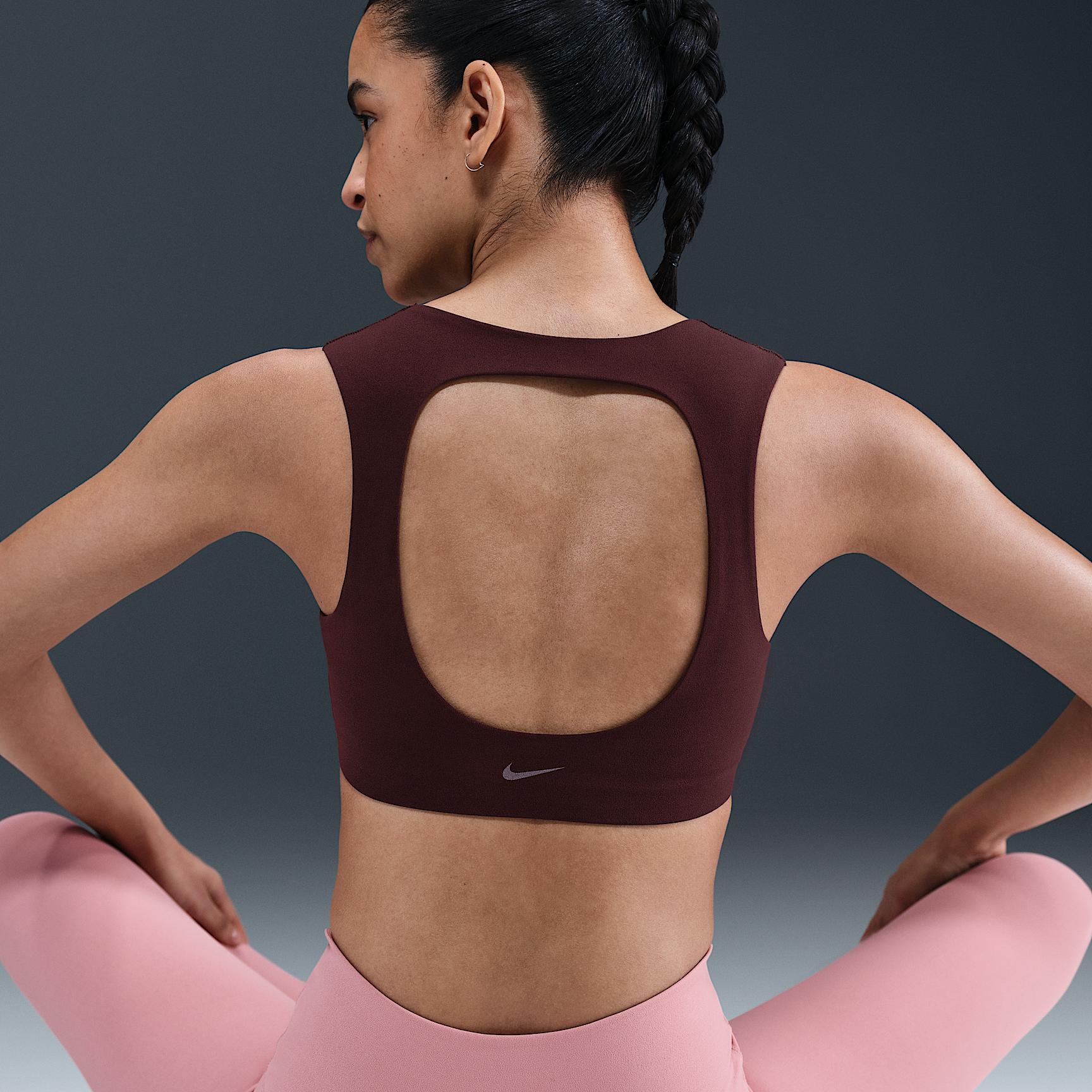 Nike Womens Zenvy Light-Support Lightly Lined Sports Bra | HQ3956-652 Product Image