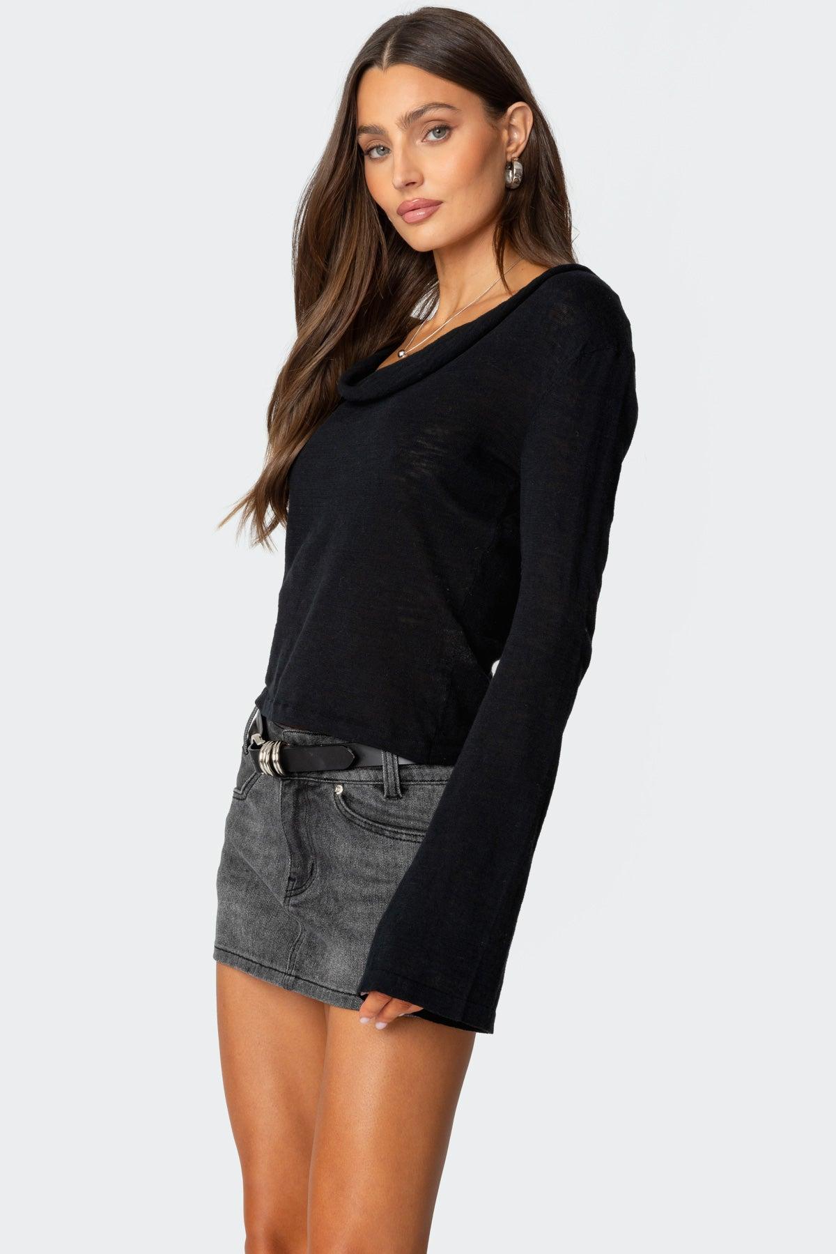 Amira Cowl Neck Sweater Product Image