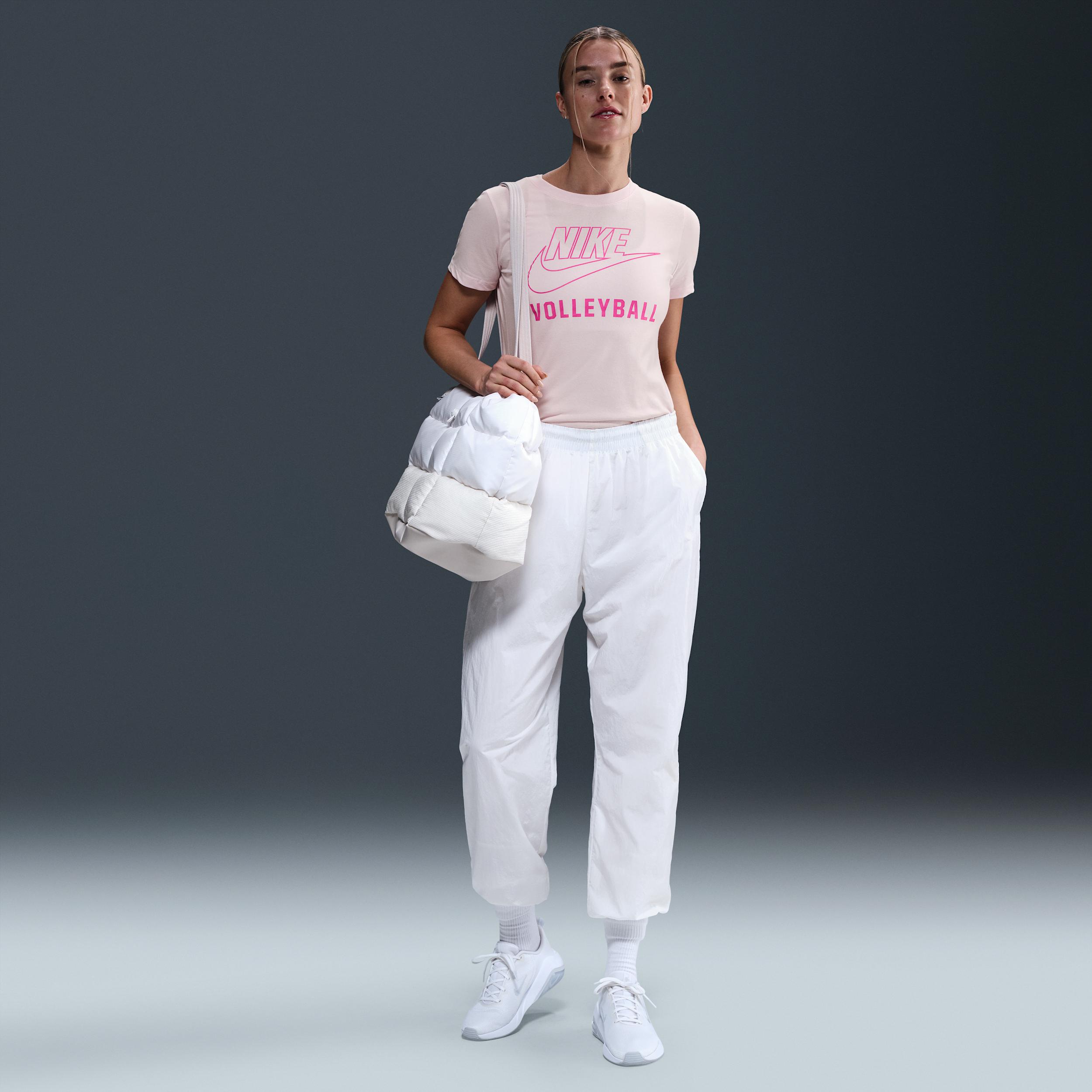 Nike Womens Swoosh Volleyball T-Shirt | APS462-600 Product Image