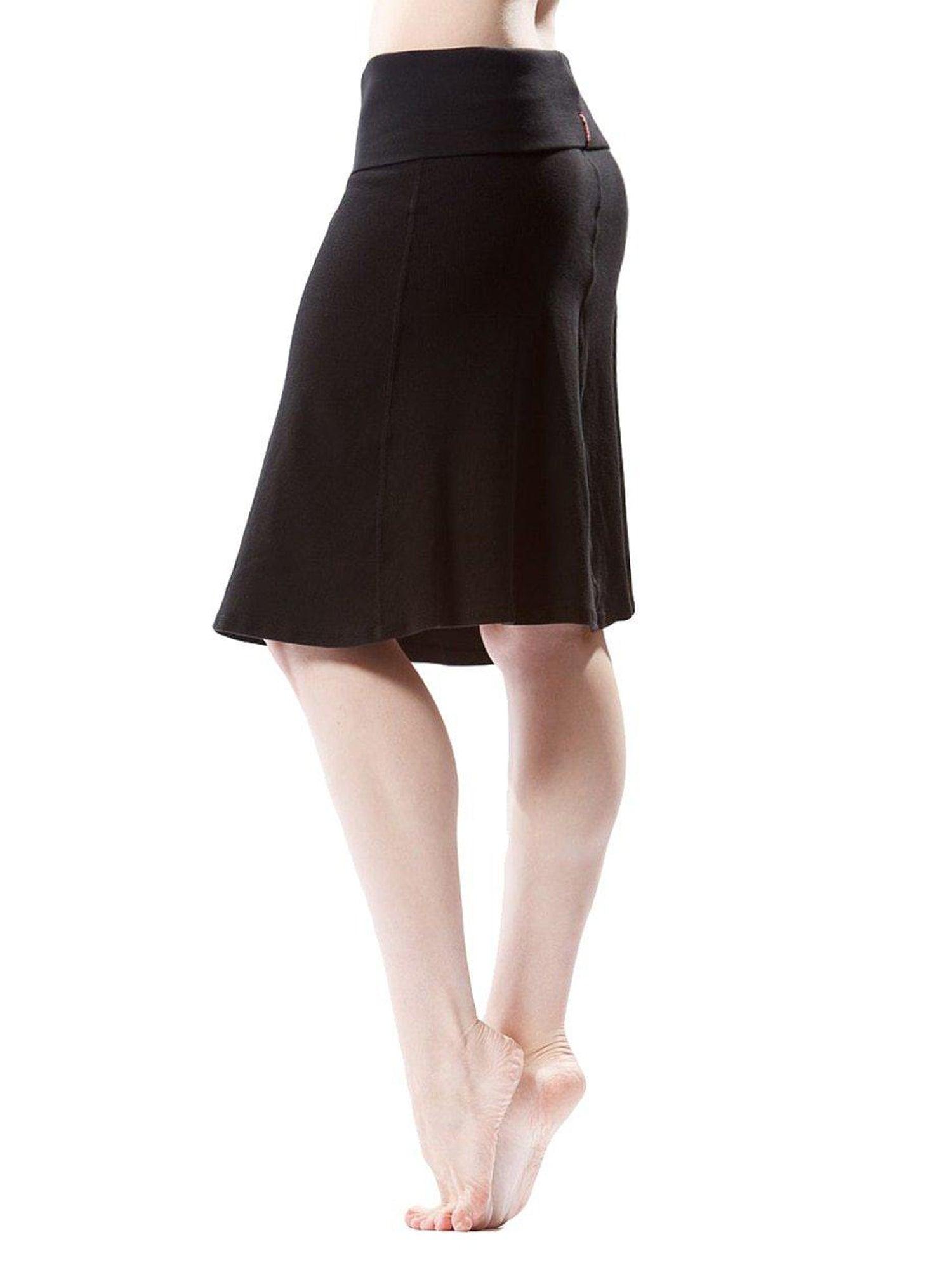 Hard Tail Ribbed Rolldown Knee Skirt CS-51 Product Image