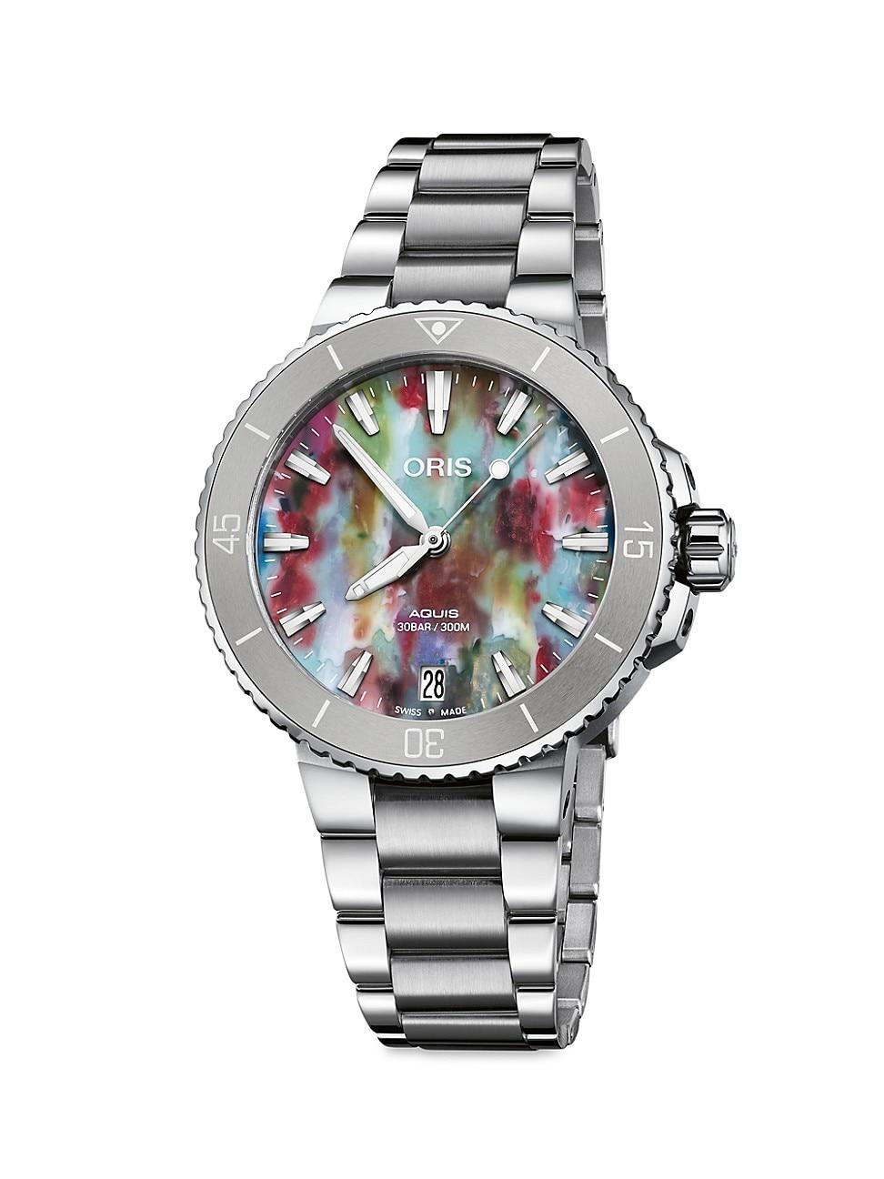 Aquis Date Upcycle Watch Product Image