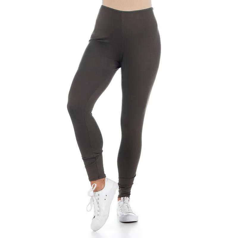 Maternity 24Seven Comfort Apparel Apparel Stretch Ankle Leggings, Women's,  Product Image