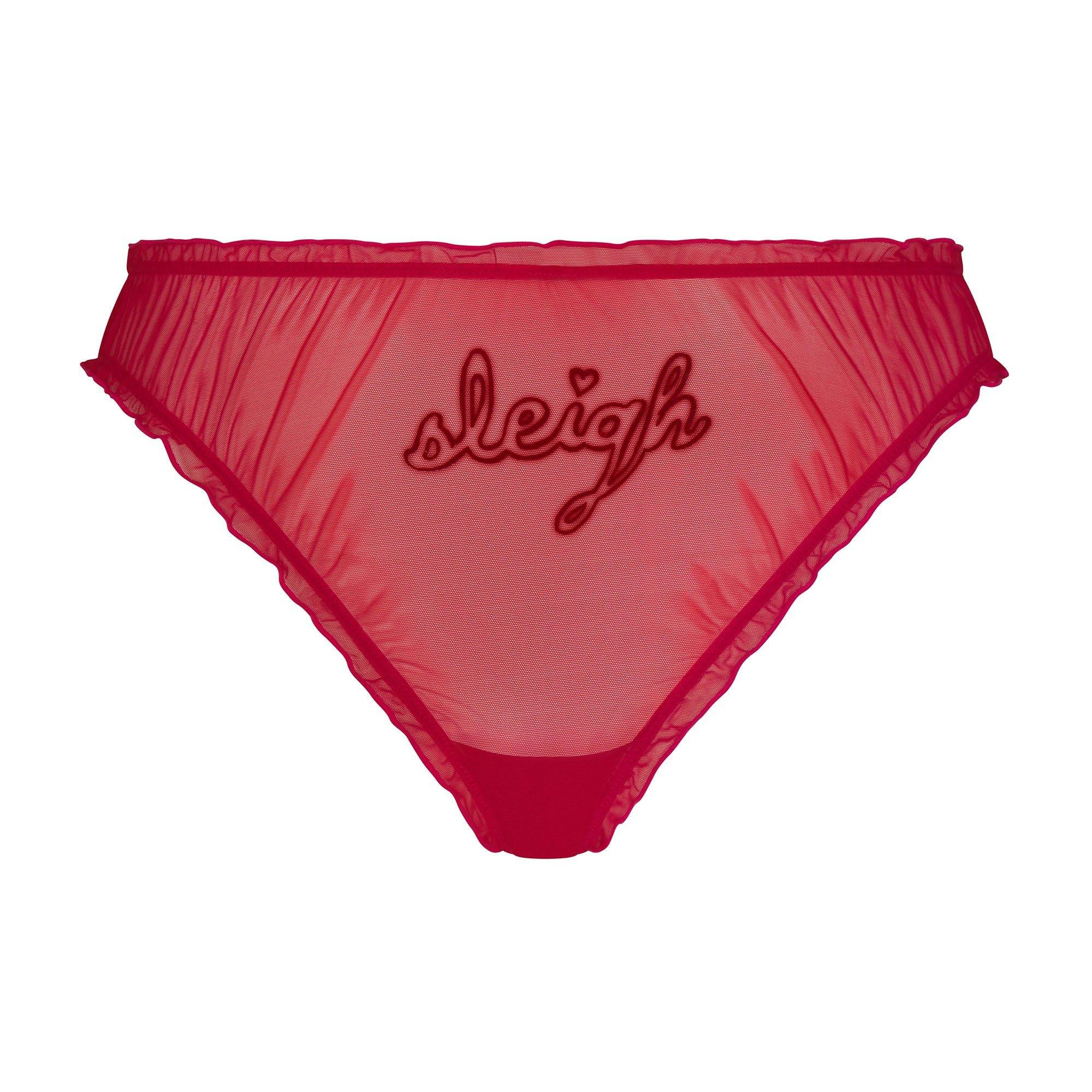 ULTRA FINE MESH HOLIDAY BIKINI 3-PACK | HONEY MULTI Product Image