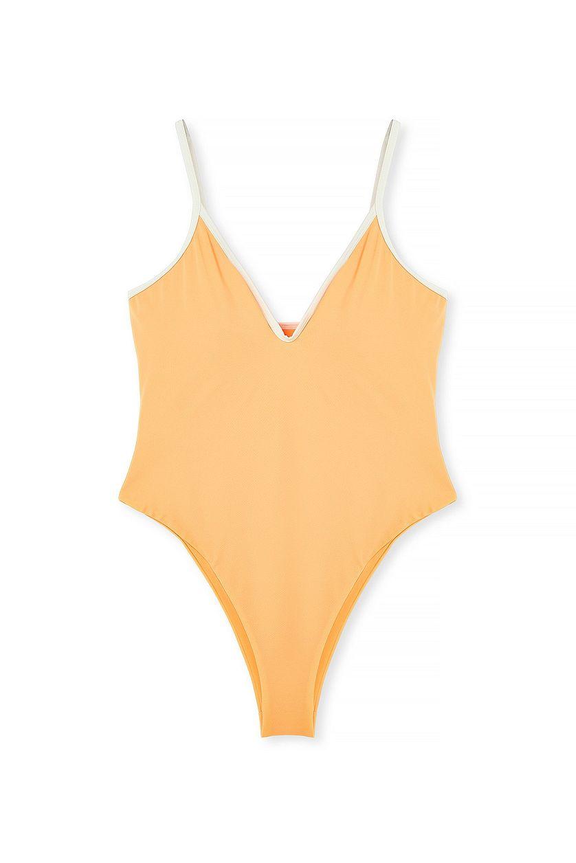 Contrast Binding Swimsuit Product Image