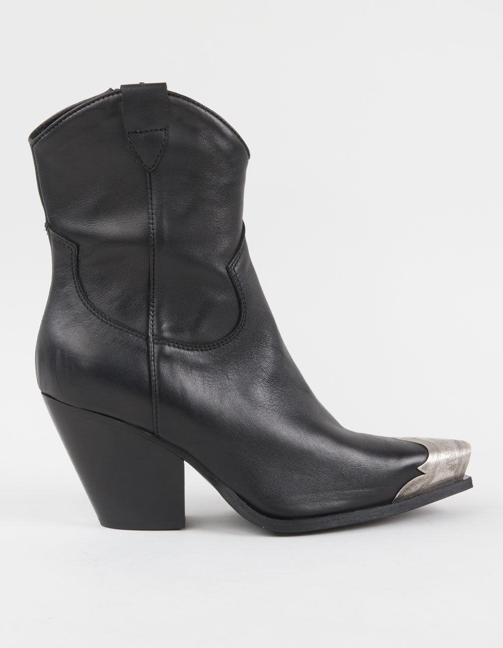 FREE PEOPLE Brayden Womens Western Boots - BLACK Product Image