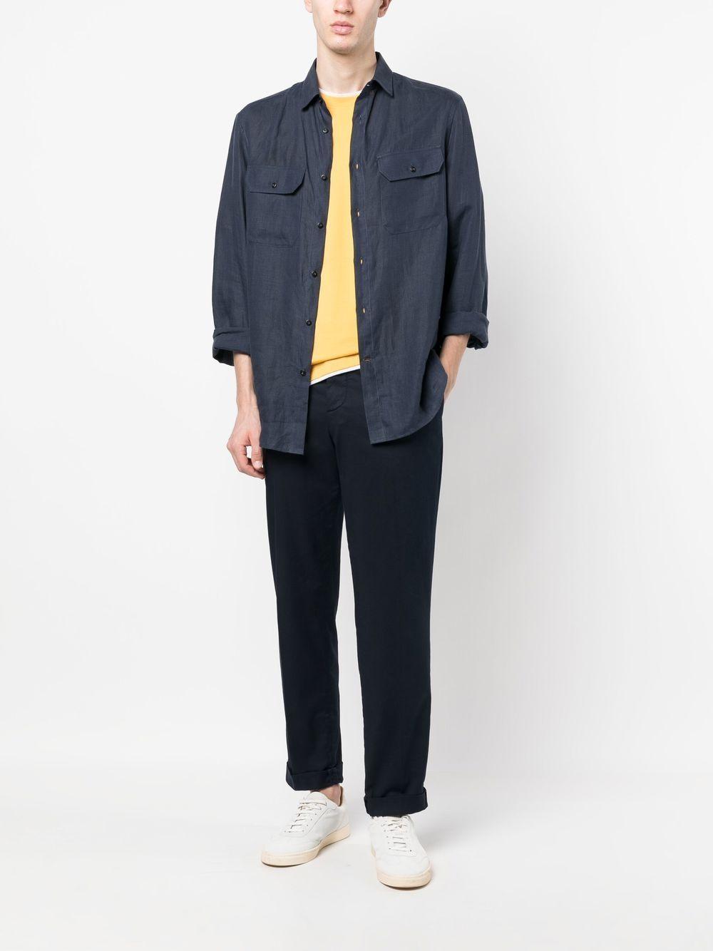 layered short-sleeve T-shirt Product Image