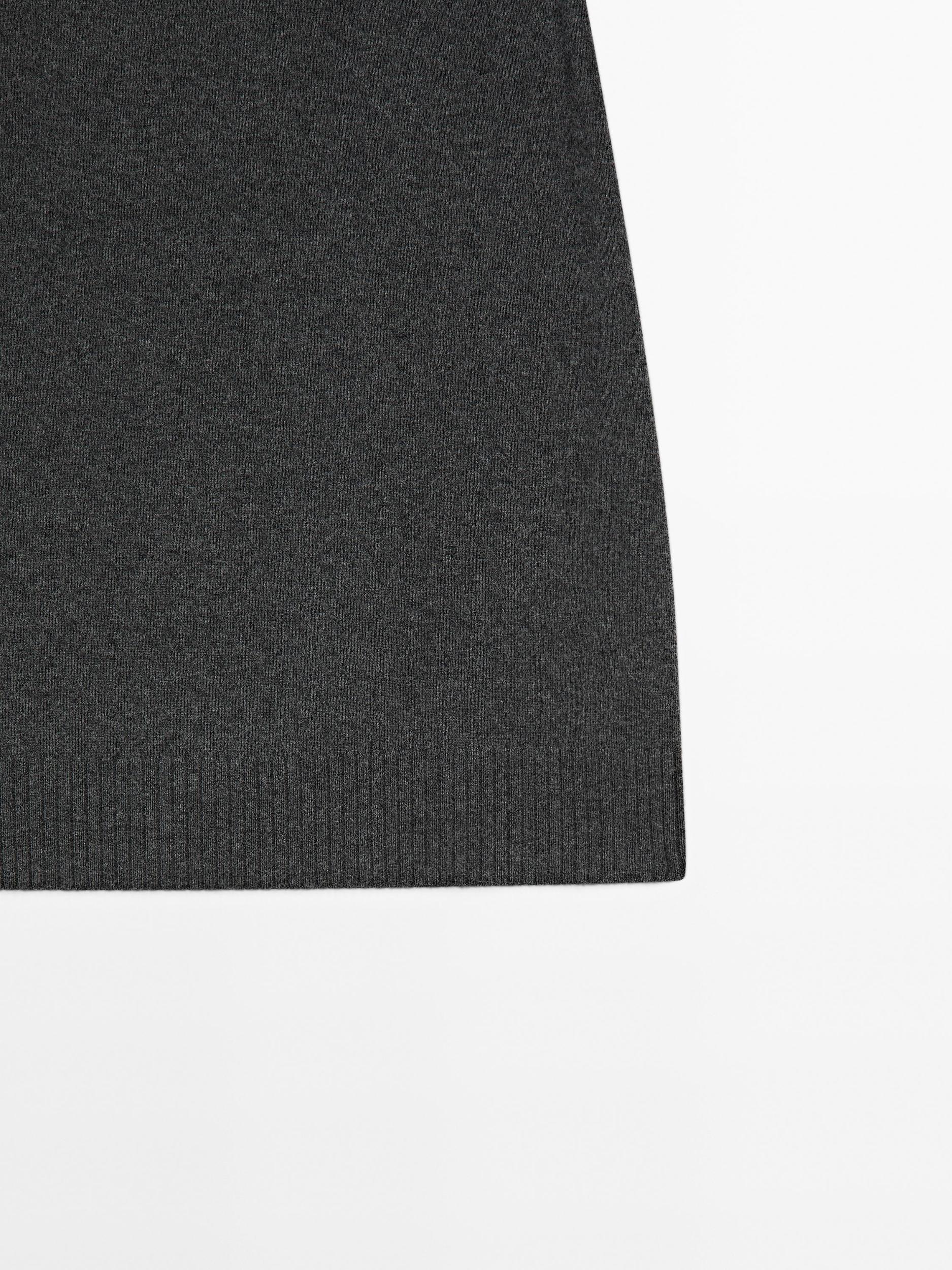 Wool blend mini skirt Product Image