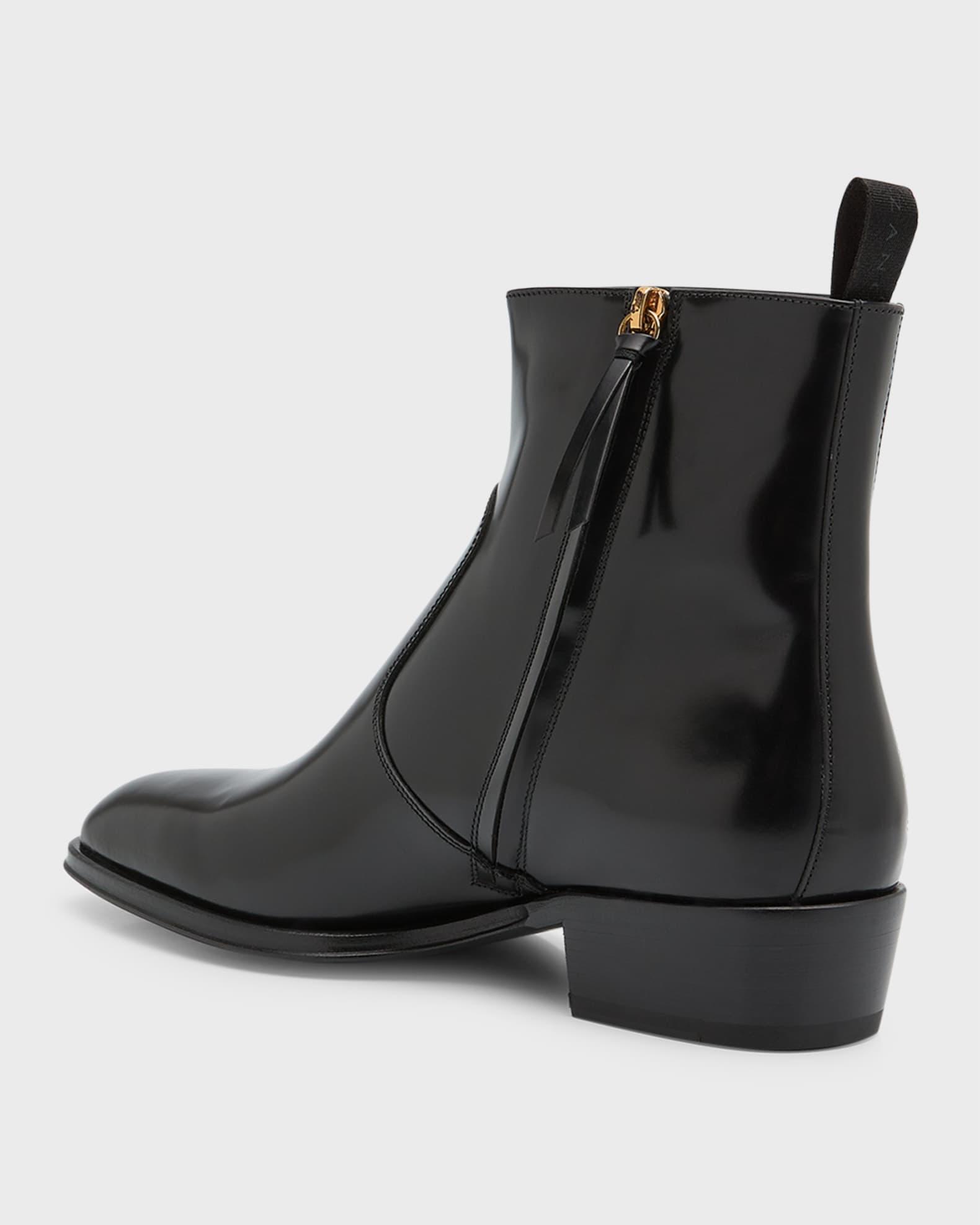 Men's Chicago 40 Leather Ankle Boots Product Image