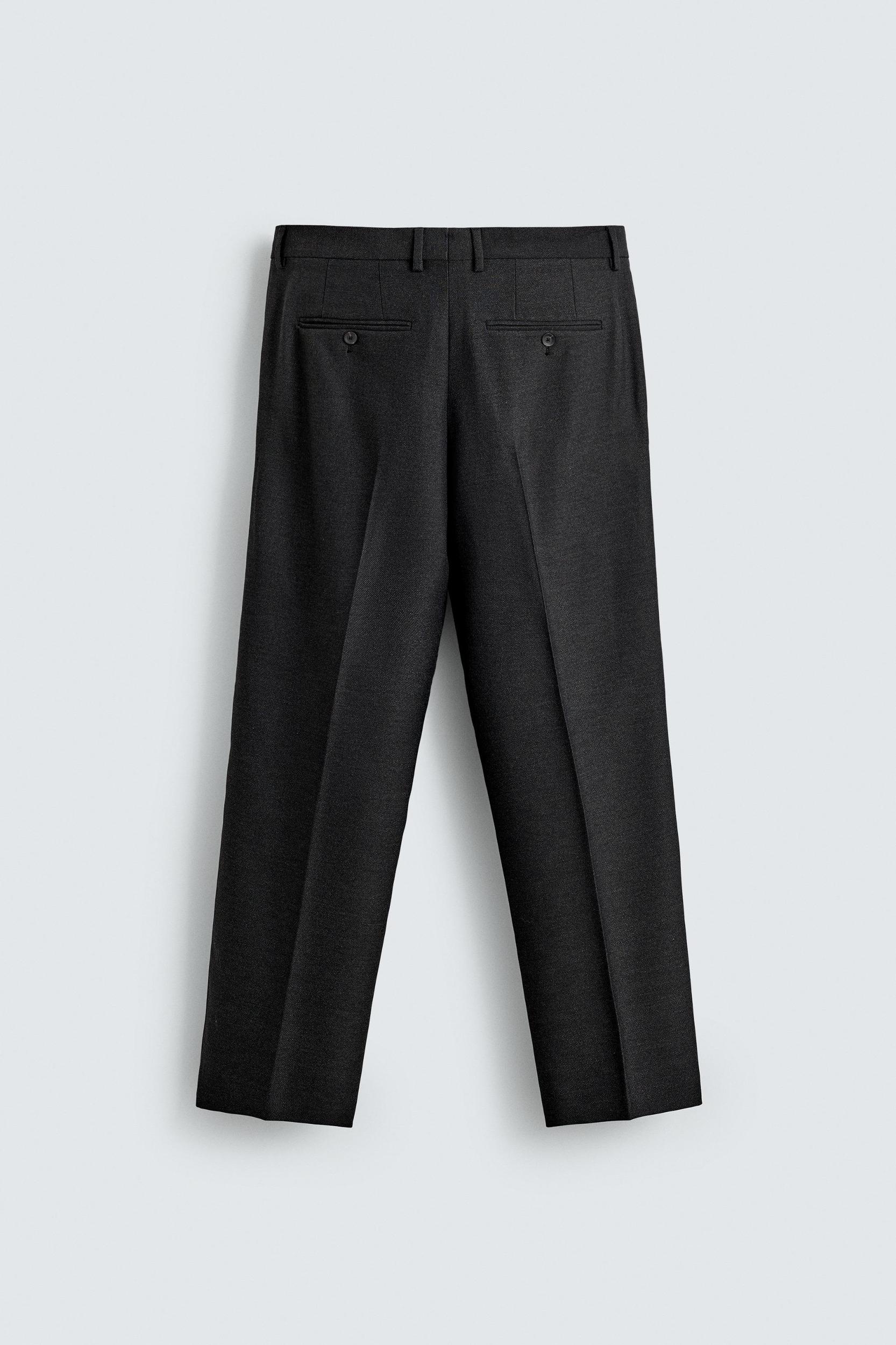 PLEATED REGULAR FIT PANTS Product Image