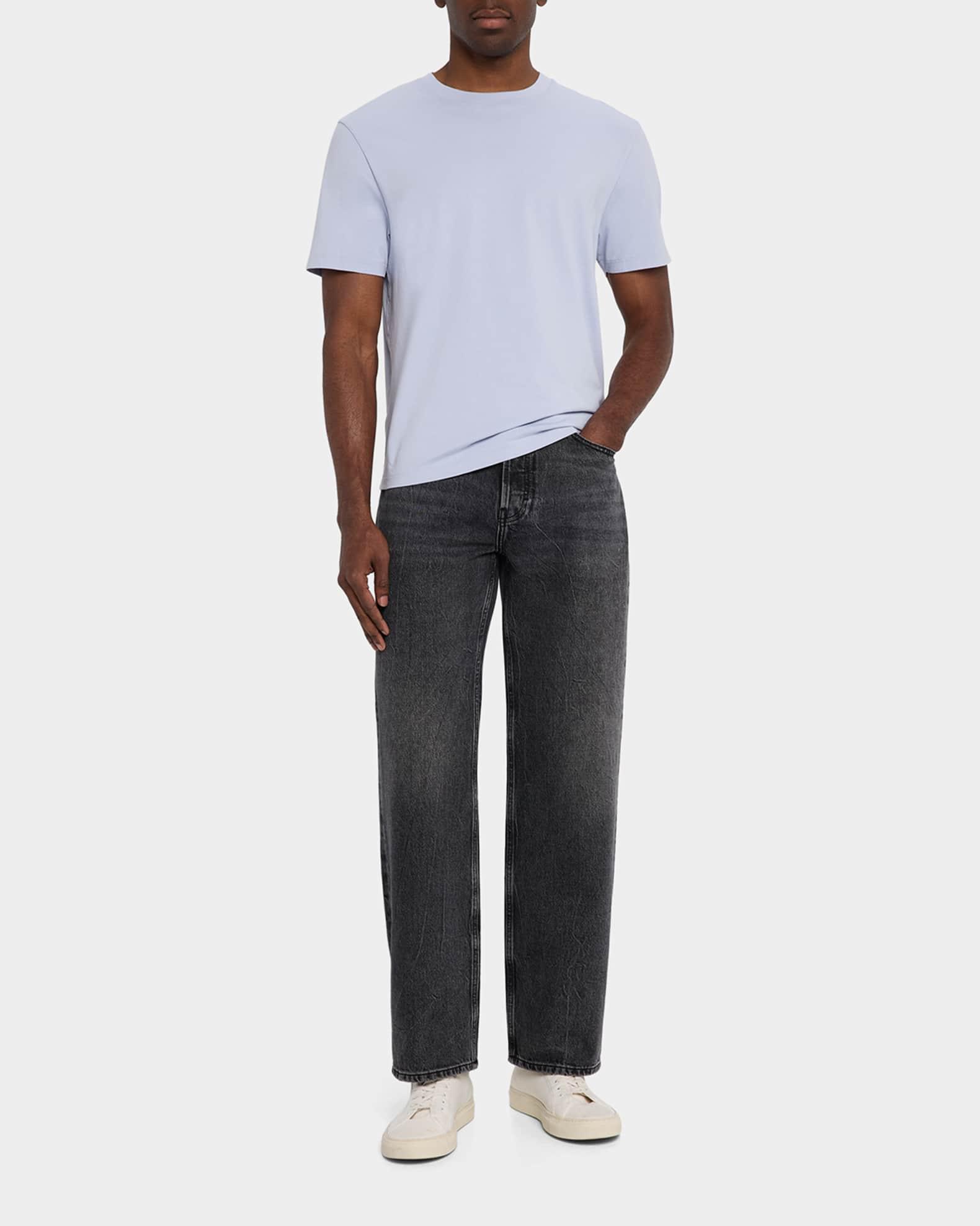 Men's Washed Denim Relaxed Jeans Product Image