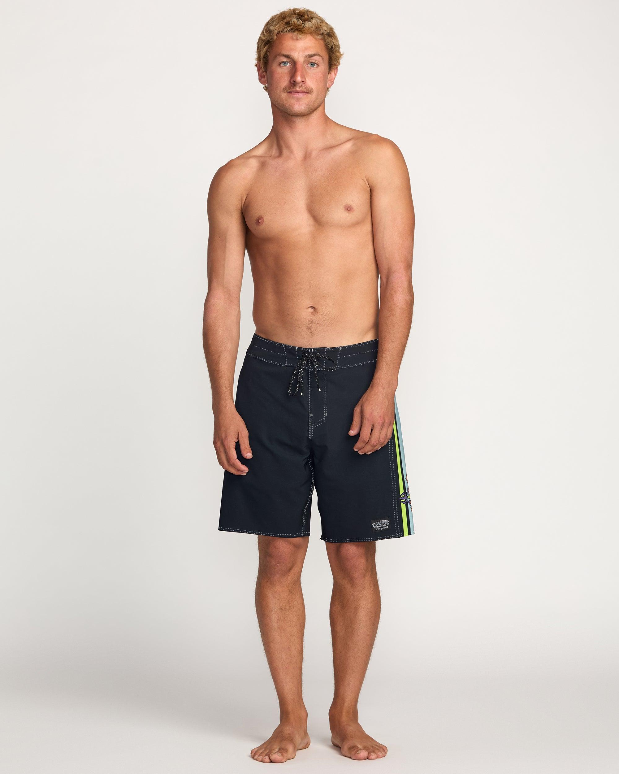 Occy Pro Boardshorts - Washed Black Male Product Image
