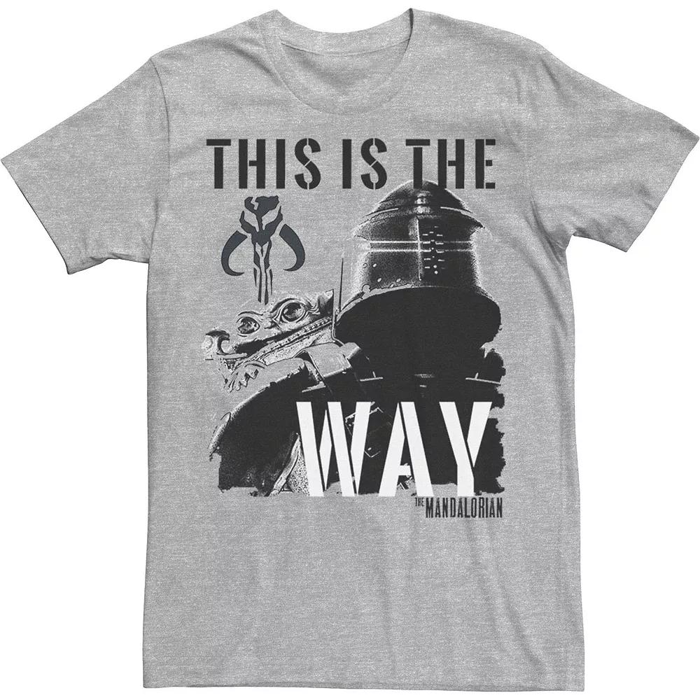 Men's Star Wars Mando This Is The Way Poster Tee,  Product Image