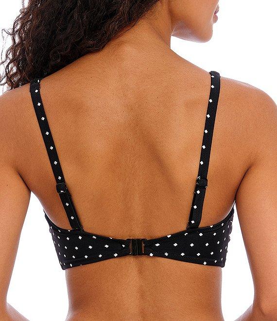 Freya Jewel Cove Dotted Print Moderate Coverage Bikini Hipster Swim Bottom Product Image