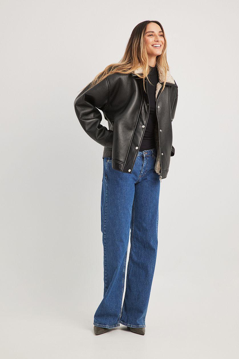 Vintage Look Pu Bonded Jacket Product Image