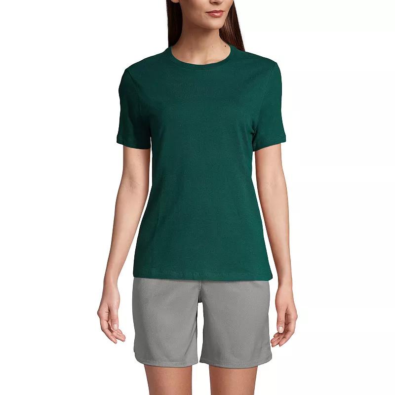 Women's Lands' End Short Sleeve Essential Tee,  Product Image