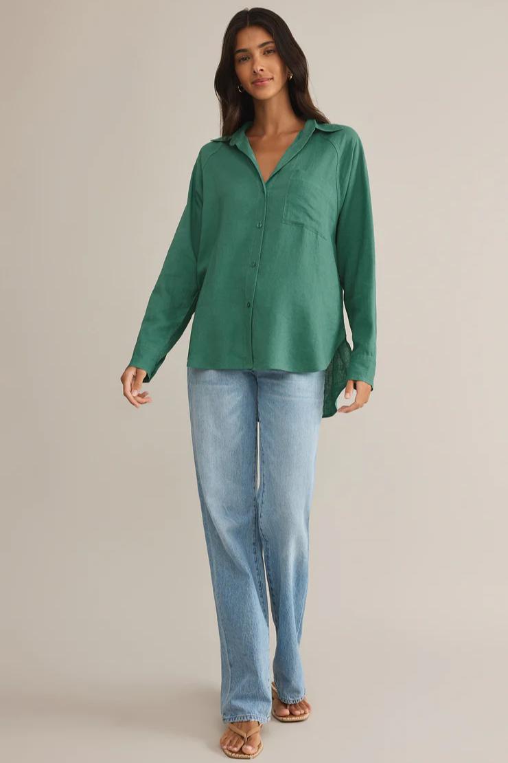 The Perfect Linen Top Product Image