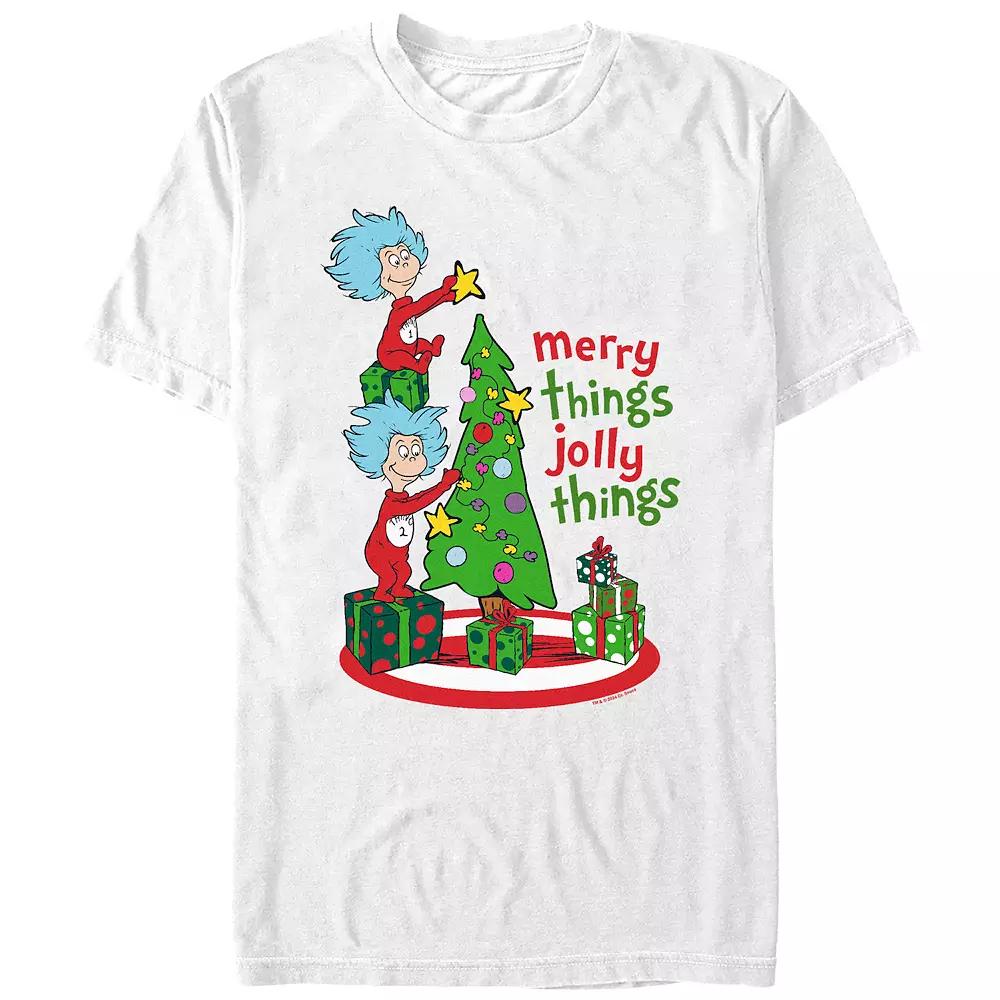 Men's Dr. Seuss Merry Things Jolly Things Graphic Tee,  Product Image