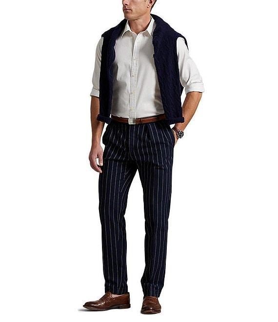 Polo Ralph Lauren Classic-Fit Stretch Oxford Long-Sleeve Woven Shirt Product Image