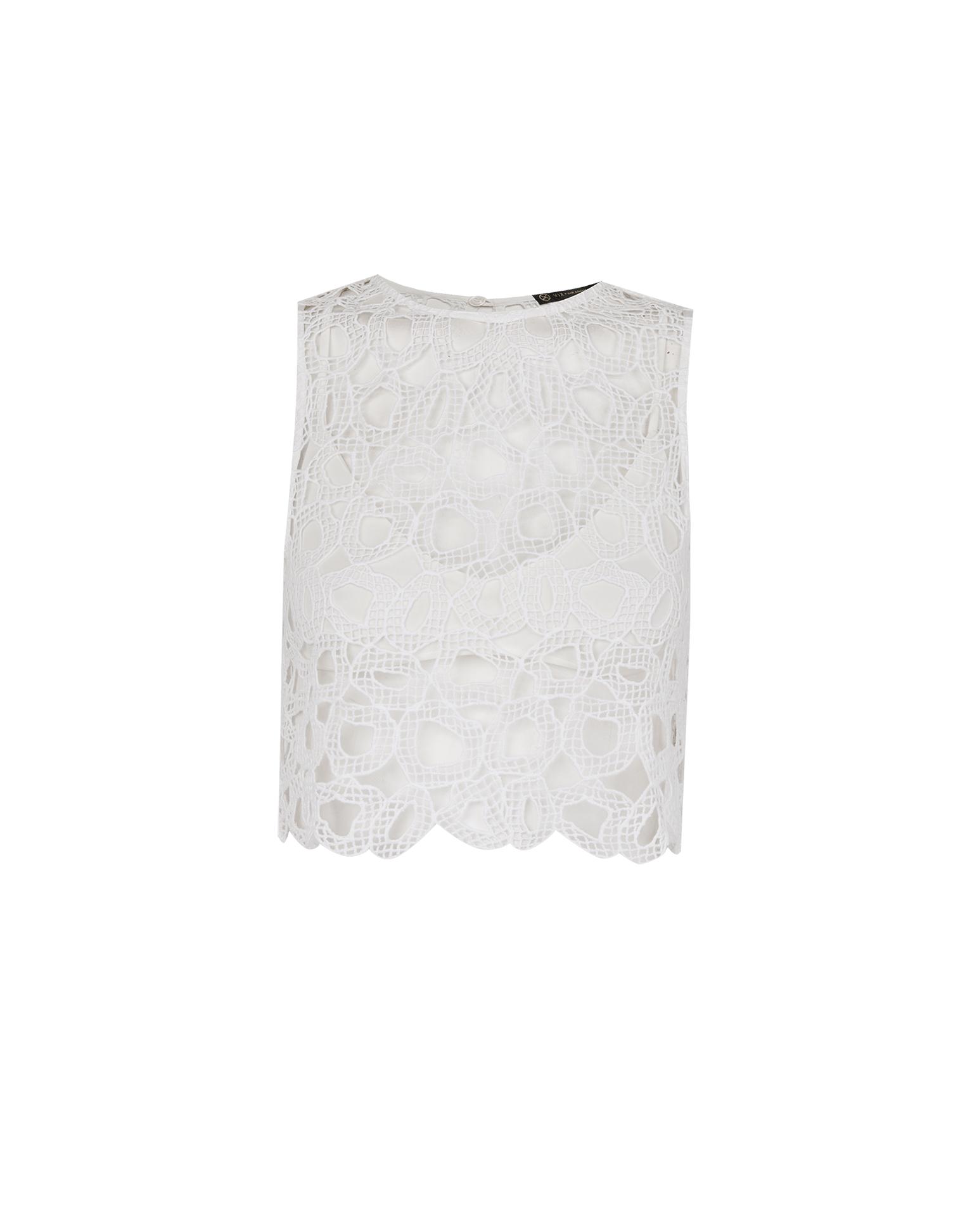 Eyelet Joelle Maxi Skirt - Off White Product Image