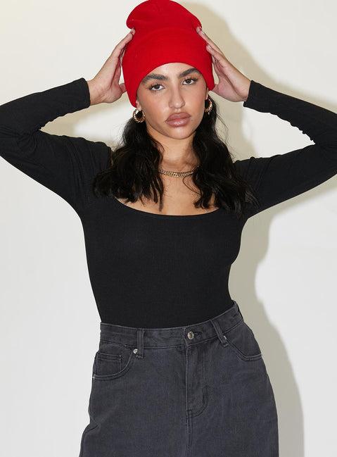 Charlotte Bodysuit Black Product Image