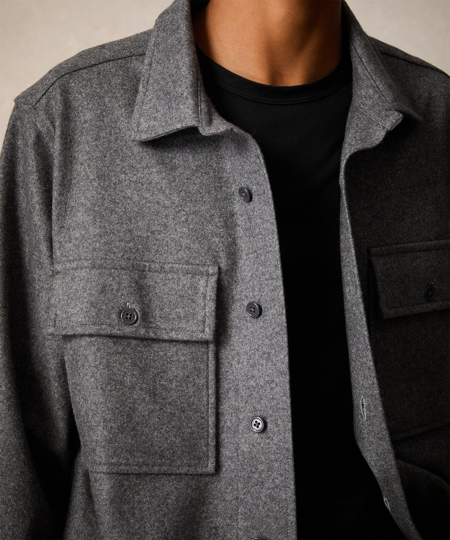 Knit Cashmere Overshirt Product Image