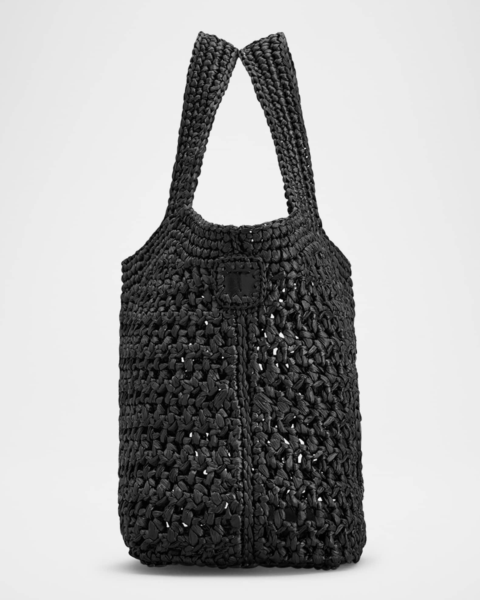 Mini Woven Top-Handle Bag Product Image