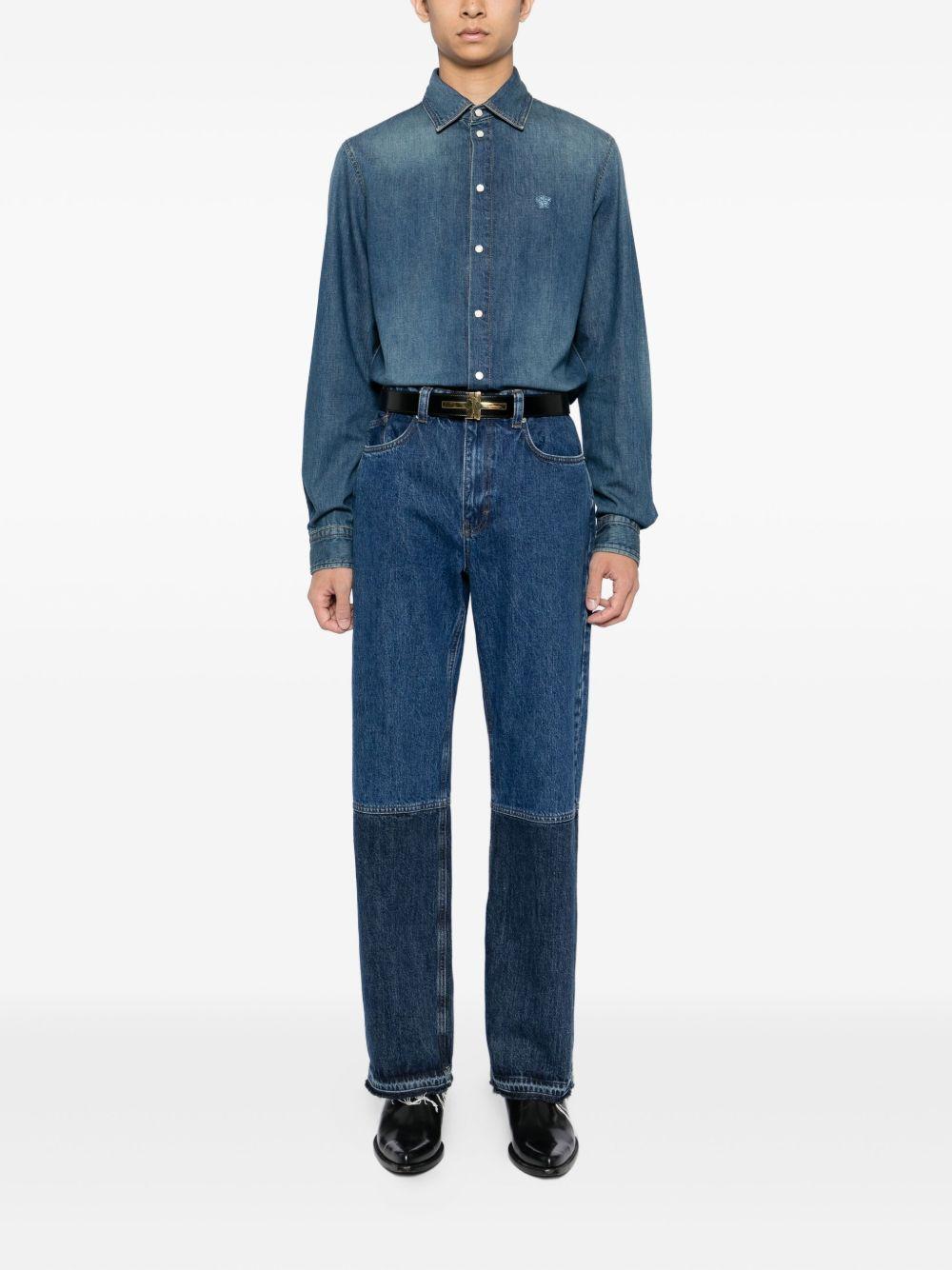 embroidered-logo shirt Product Image