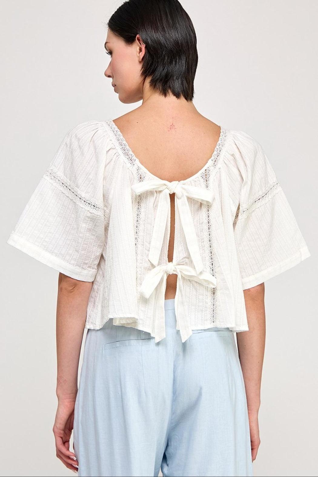 Ribbon Lace Top Product Image