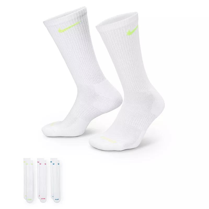 Nike Unisex Everyday Plus Cushioned Training Crew Socks (3 Pairs) Product Image