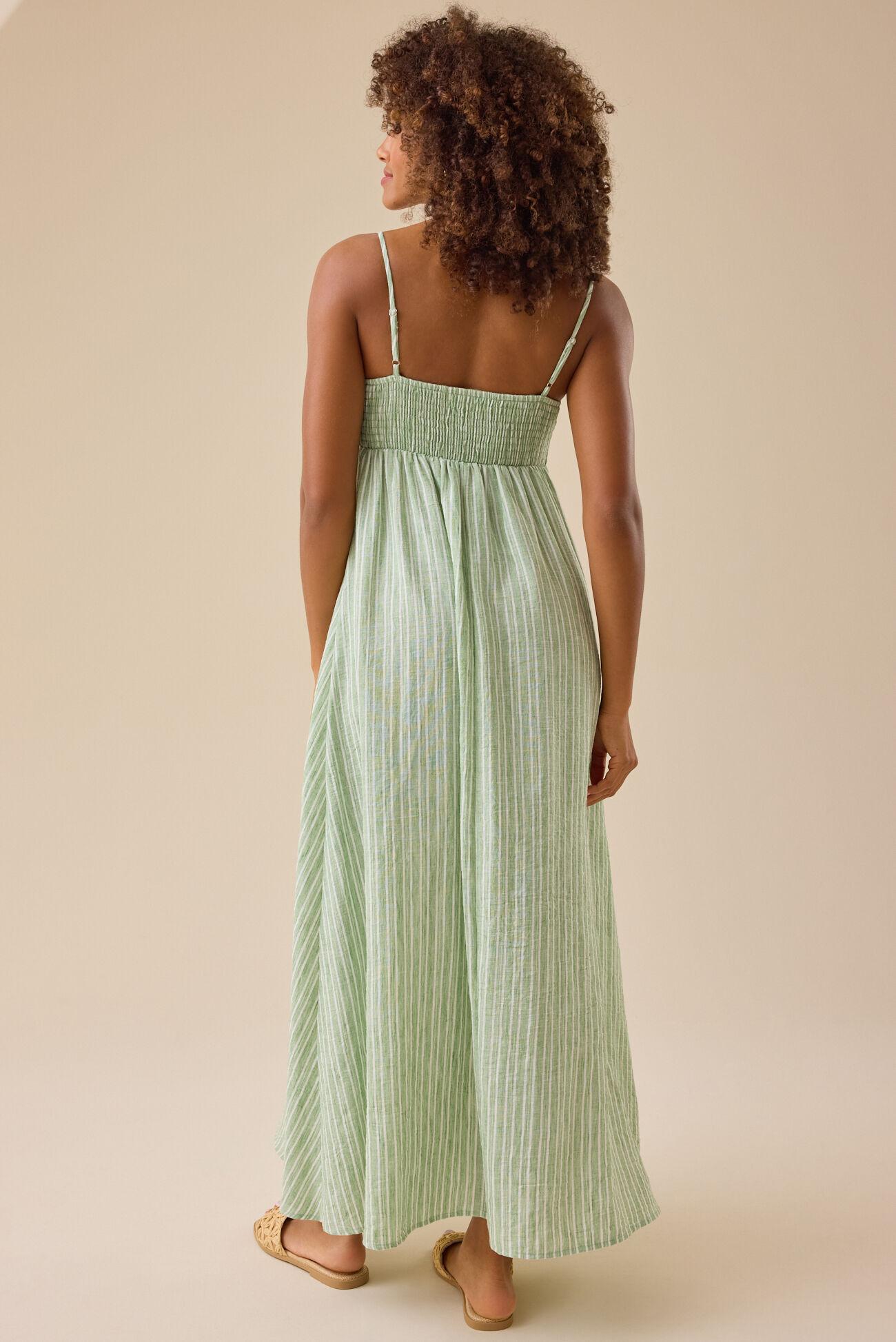 Kat Striped Maxi Dress Product Image