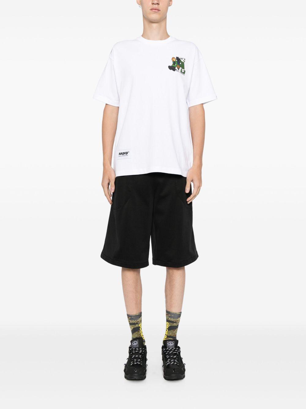 graphic-print cotton T-shirt Product Image