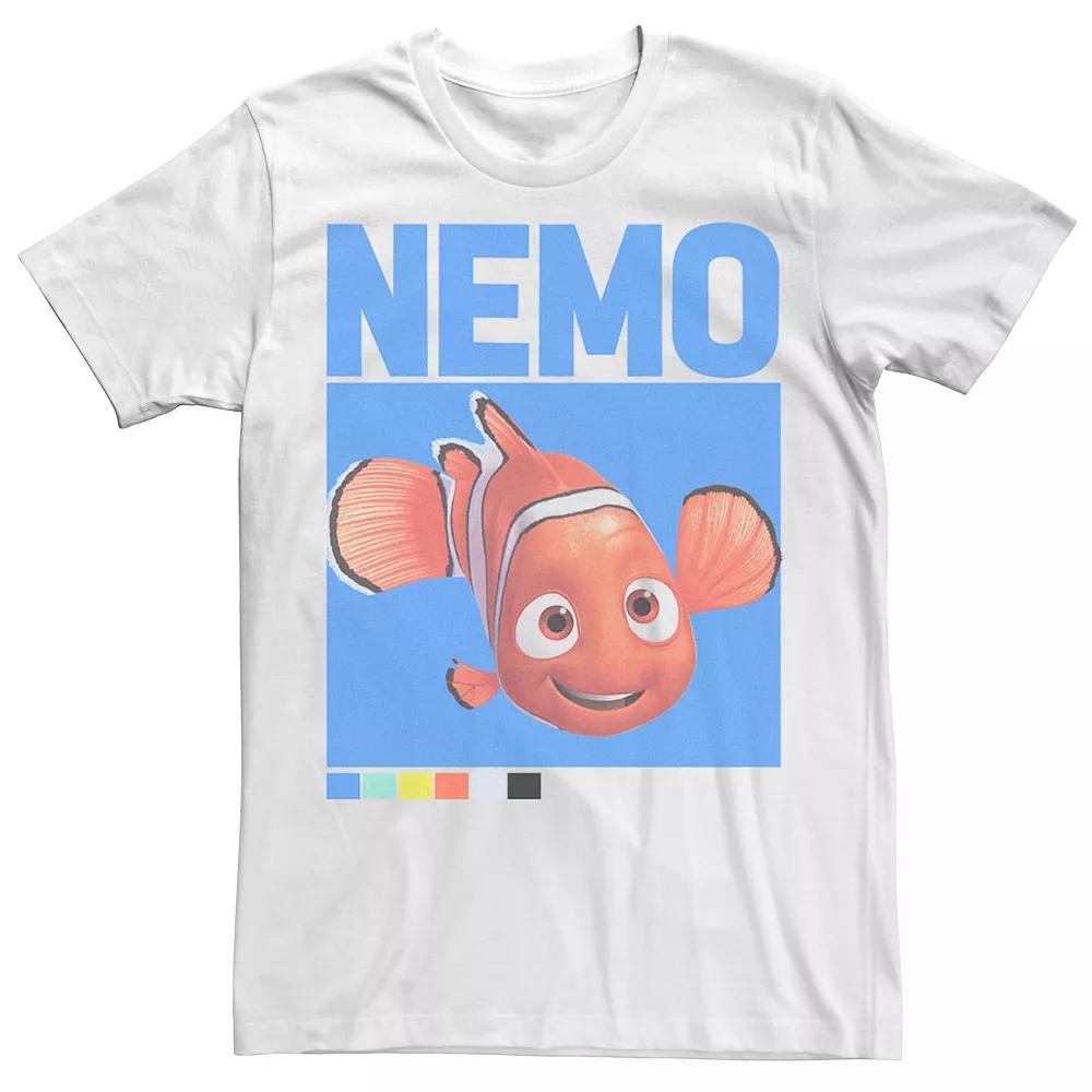 Disney's Finding Nemo Men's Color Code Tee, Size: XXL, White Product Image