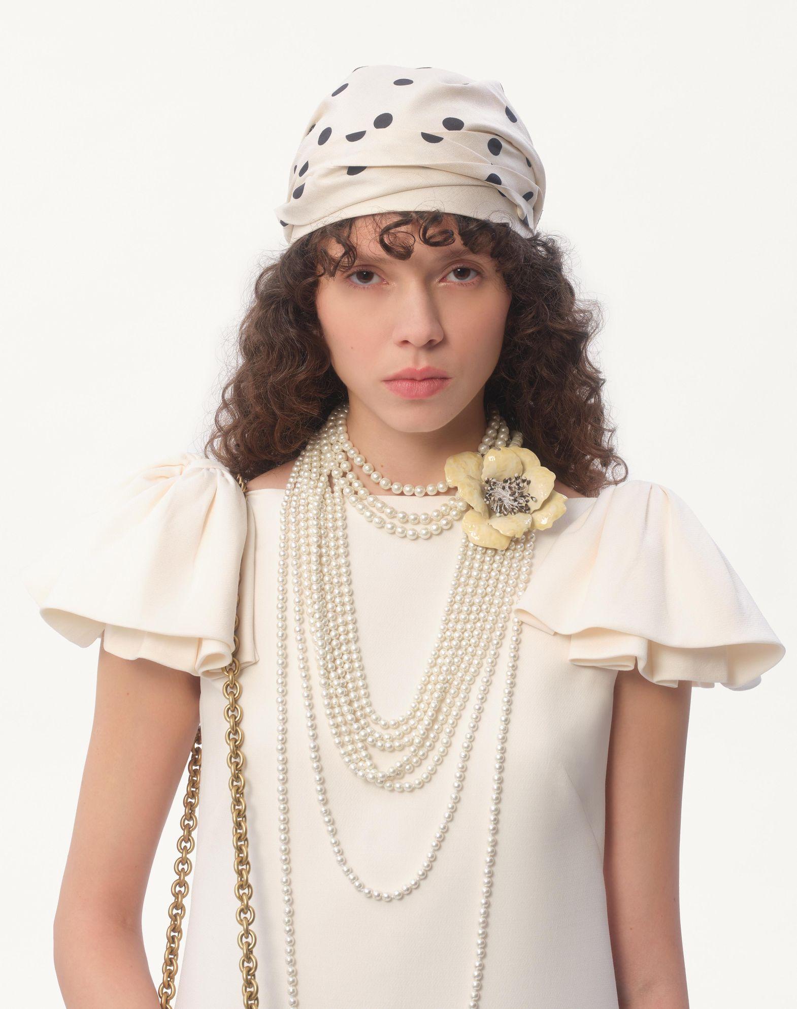 Crepe Couture Short Dress  Product Image