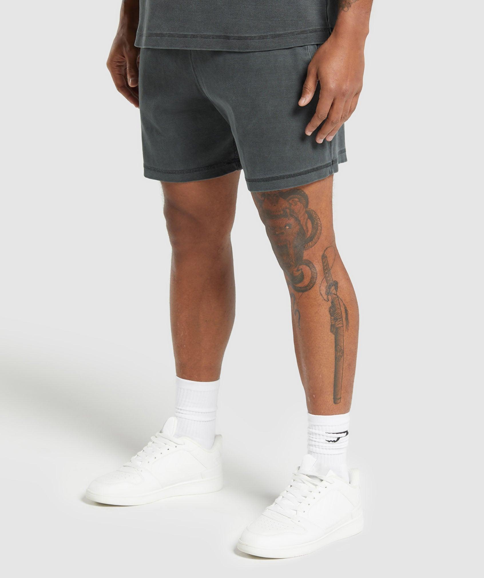 Heavyweight Ribbed Shorts Product Image