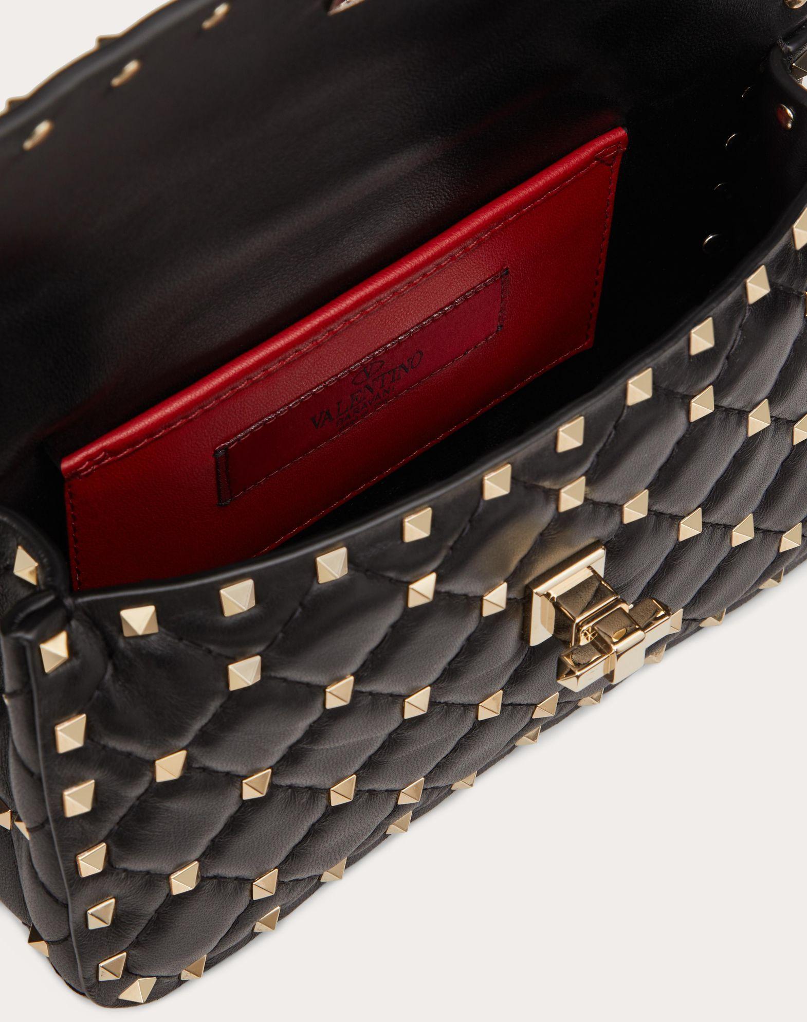 Small Nappa Rockstud Spike Bag Product Image