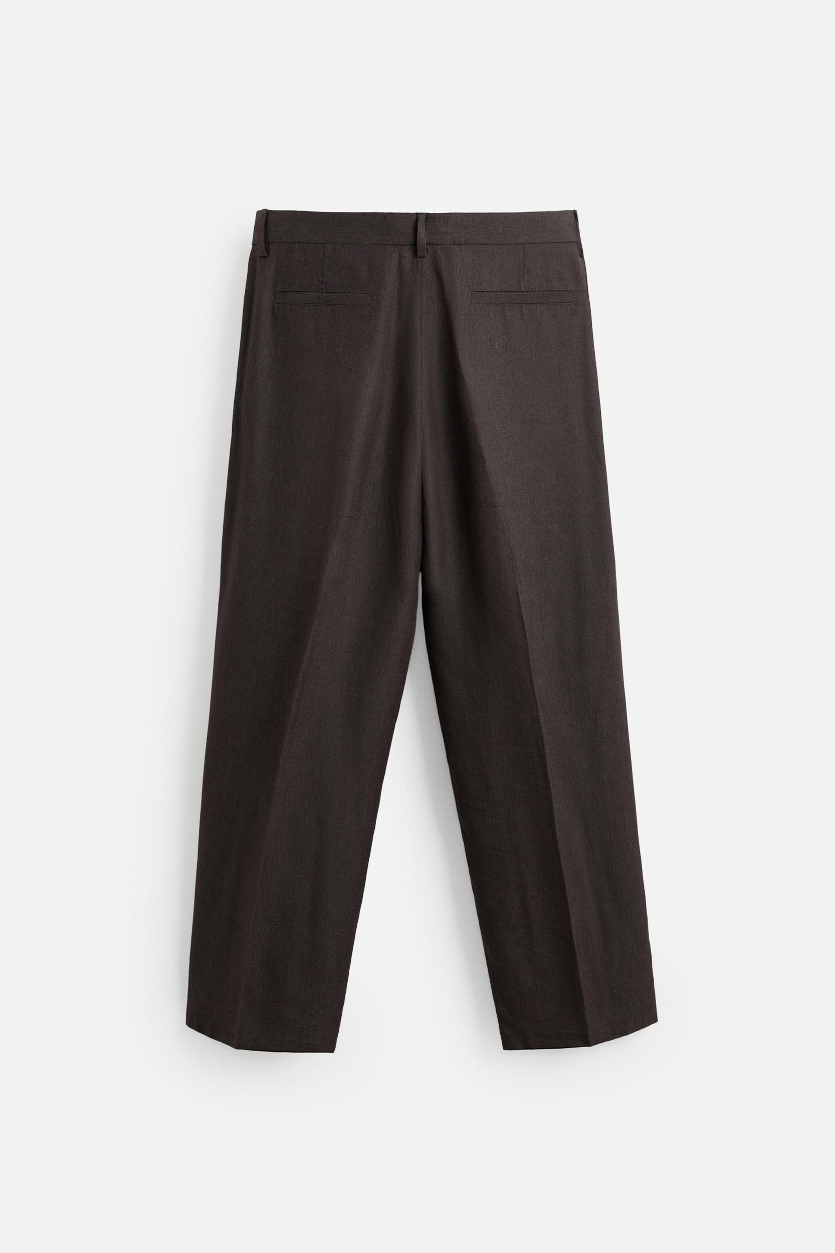 LIMITED EDITION VISCOSE LINEN SUIT PANTS Product Image