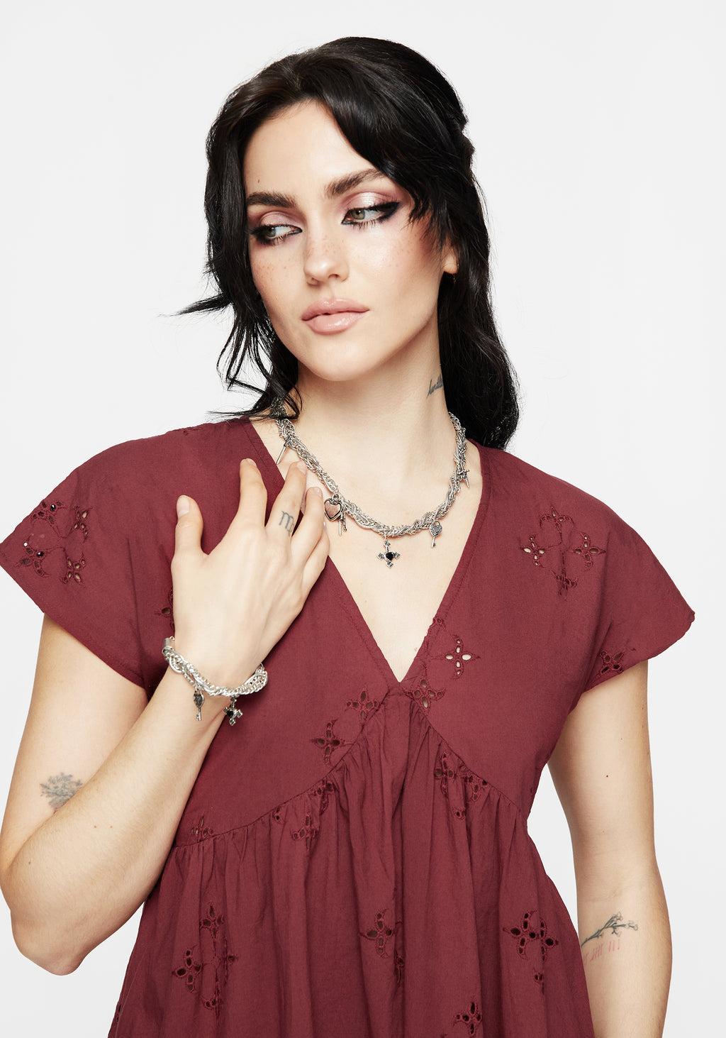 Eilir Twisted Vintage Charm Necklace Product Image