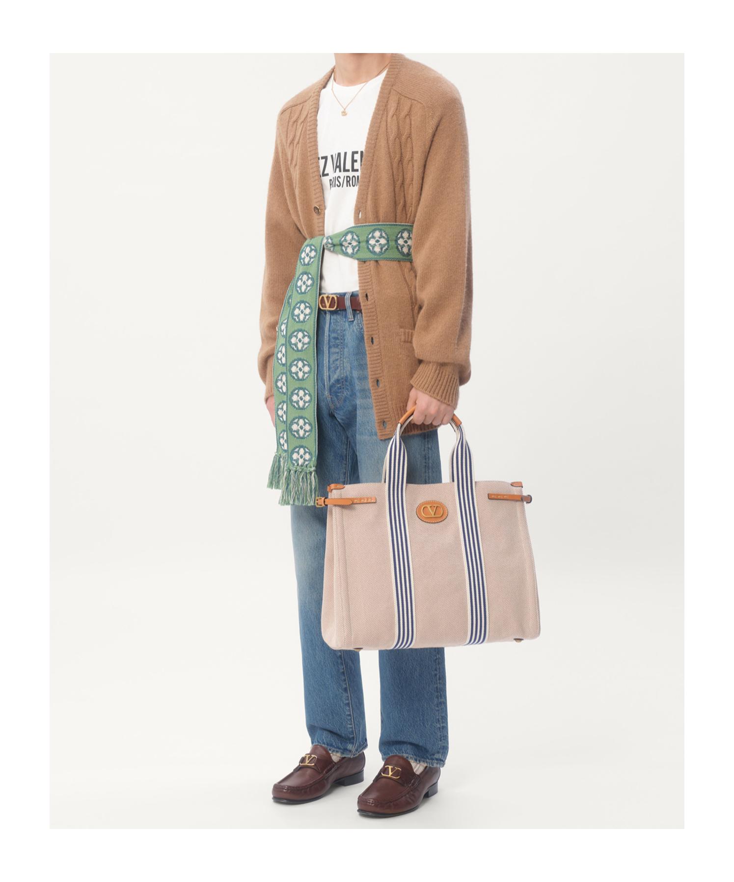 VALENTINO Cotton Crew Neck T-shirt With Graphic Print In White Product Image