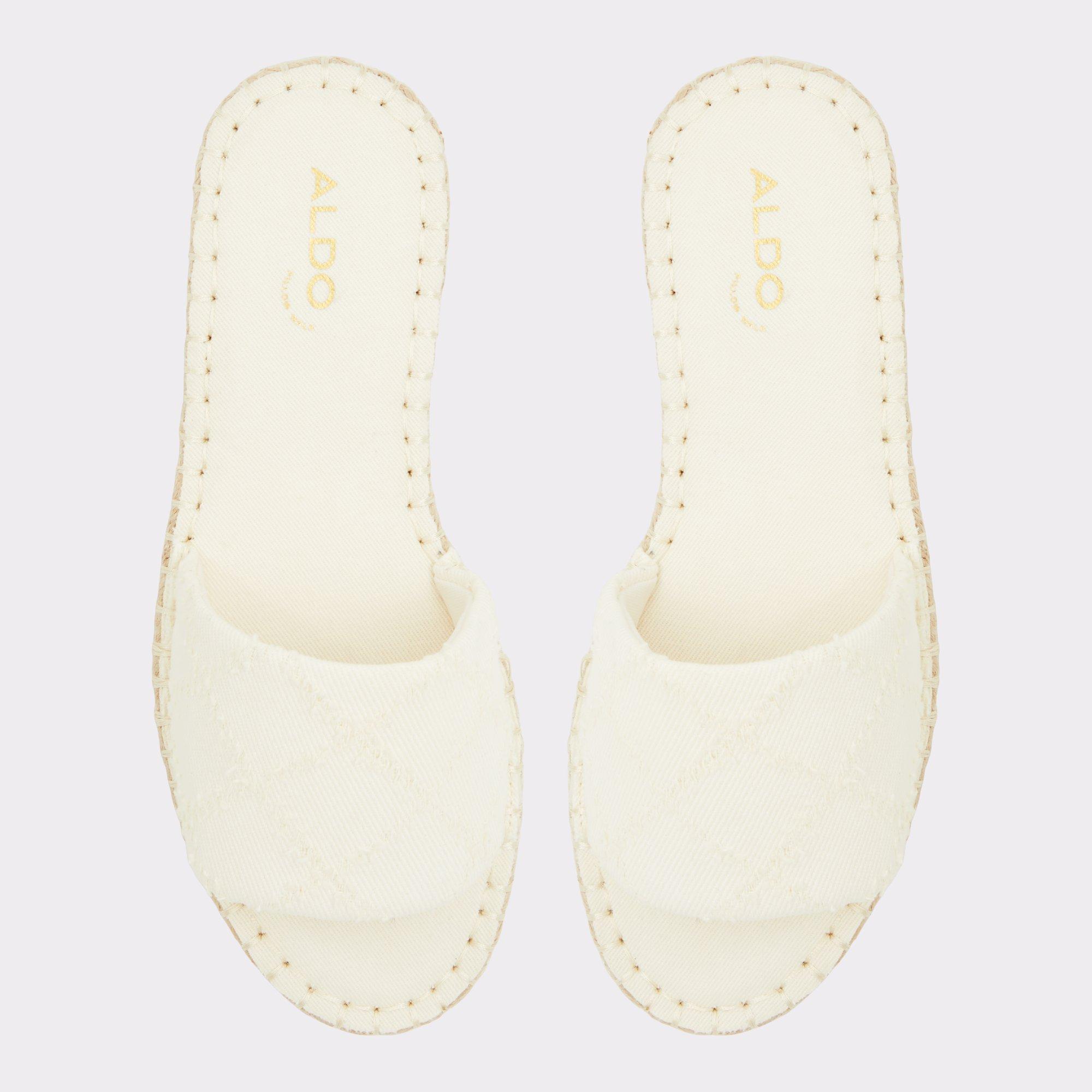 Erireni Open Natural Women's Flat Sandals | ALDO US Product Image