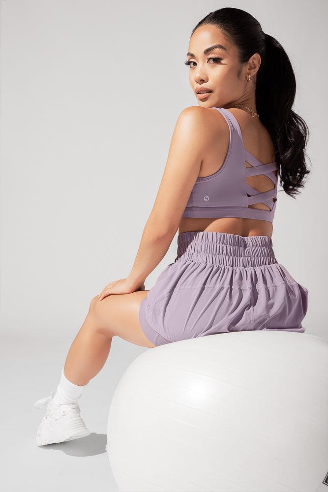 Corset Bra - Dusty Mauve Product Image